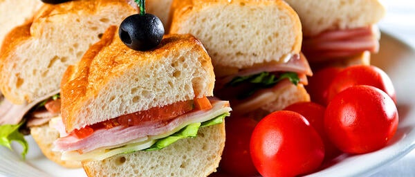 Sandwiches from Catering